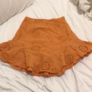 Princess polly eyelet skirt !